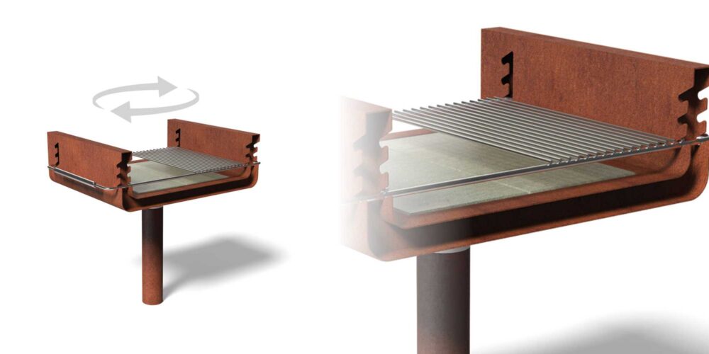 Barbacoa B-BQ para parques y espacios públicos