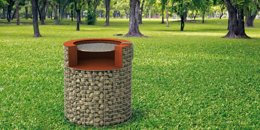 Barbacoa B-B SASS para parques y espacios públicos