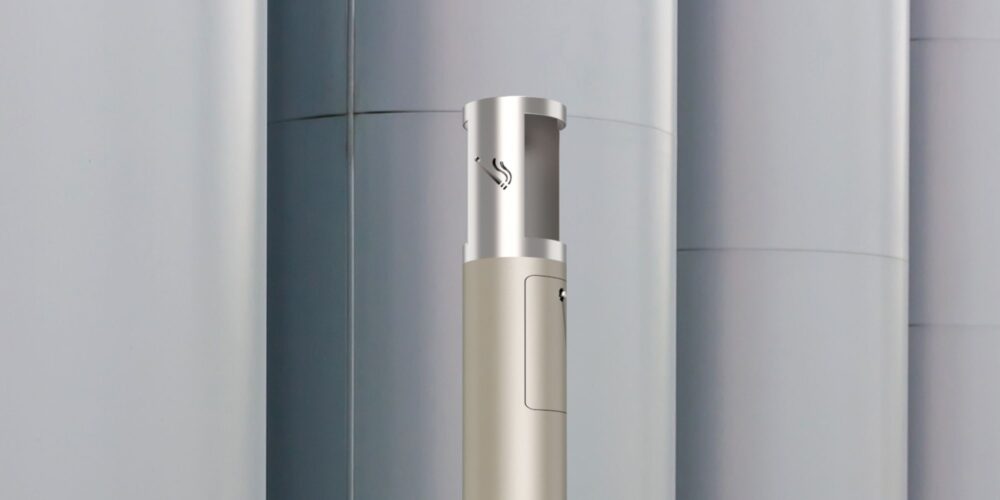 Cenicero exterior GENE para parques y espacios públicos