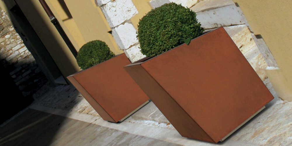 Jardinera ALFA BETA GAMMA para parques y espacios públicos