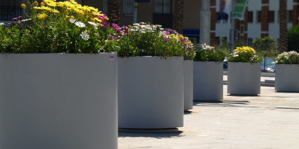 Jardinera ASTER para parques y espacios públicos
