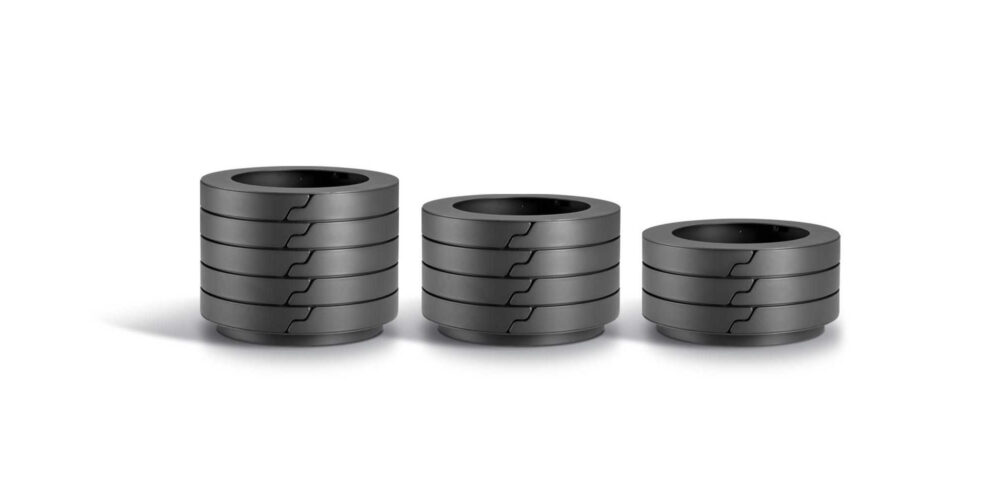 Jardinera FLORES para parques y espacios públicos