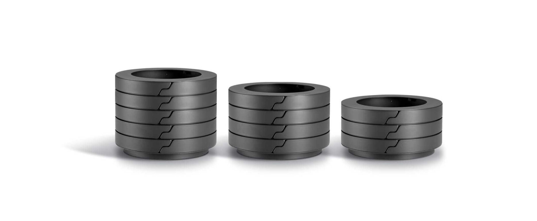 Jardinera FLORES para parques y espacios públicos