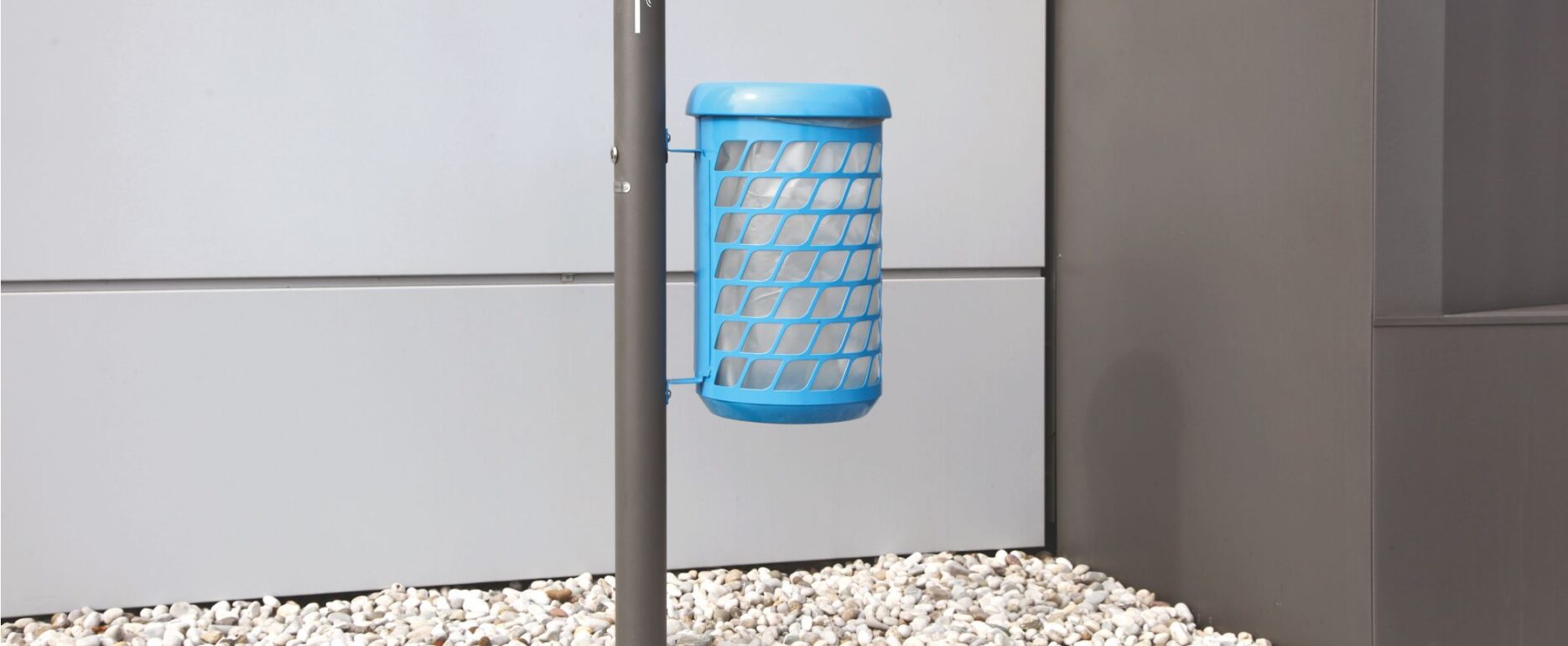 Papelera para reciclaje SUPER BRAVO para parques y espacios públicos