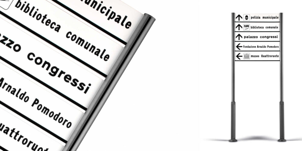 Panel informativo DUPLUS PARVUS SINGULA para parques y espacios públicos