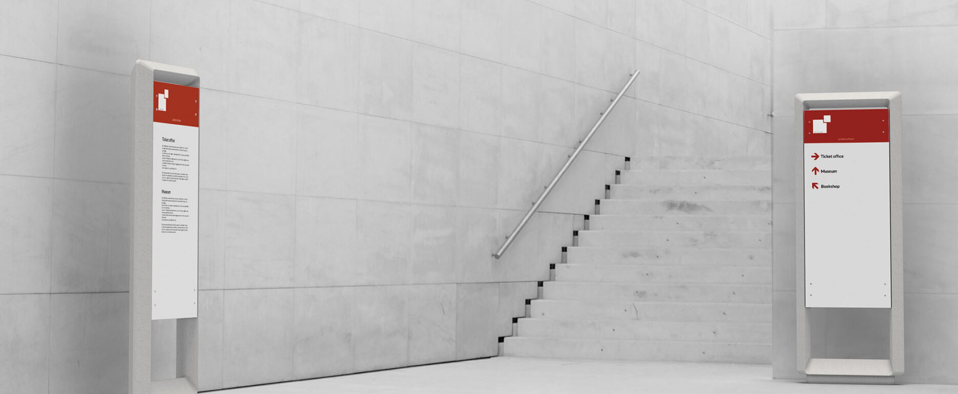 Expositor PARANÀ para parques y espacios públicos