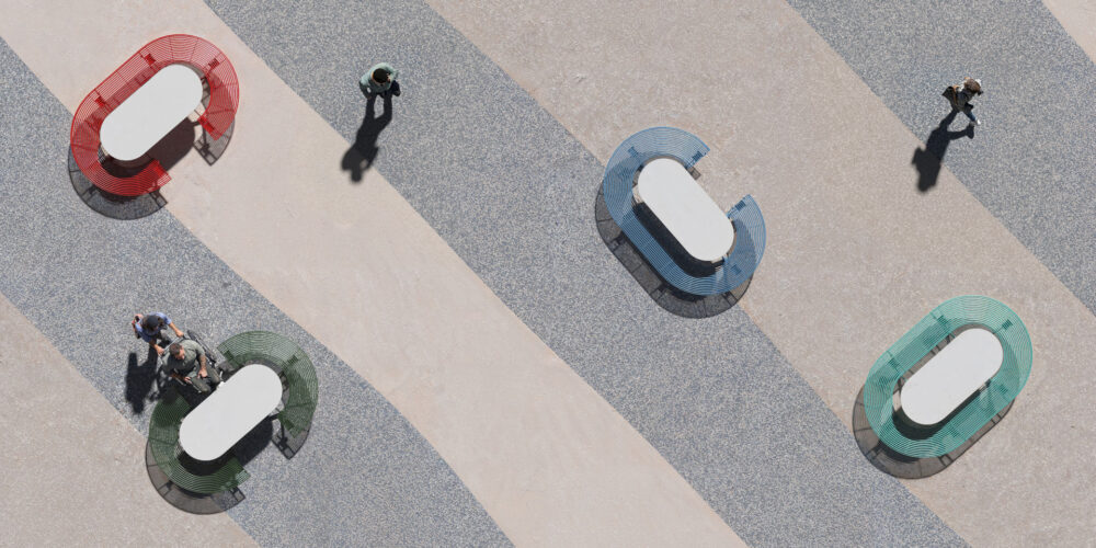 Mesa con asiento AIR LAP