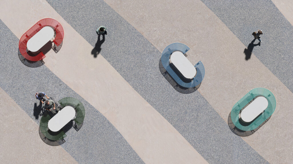 Mesa con asiento AIR LAP