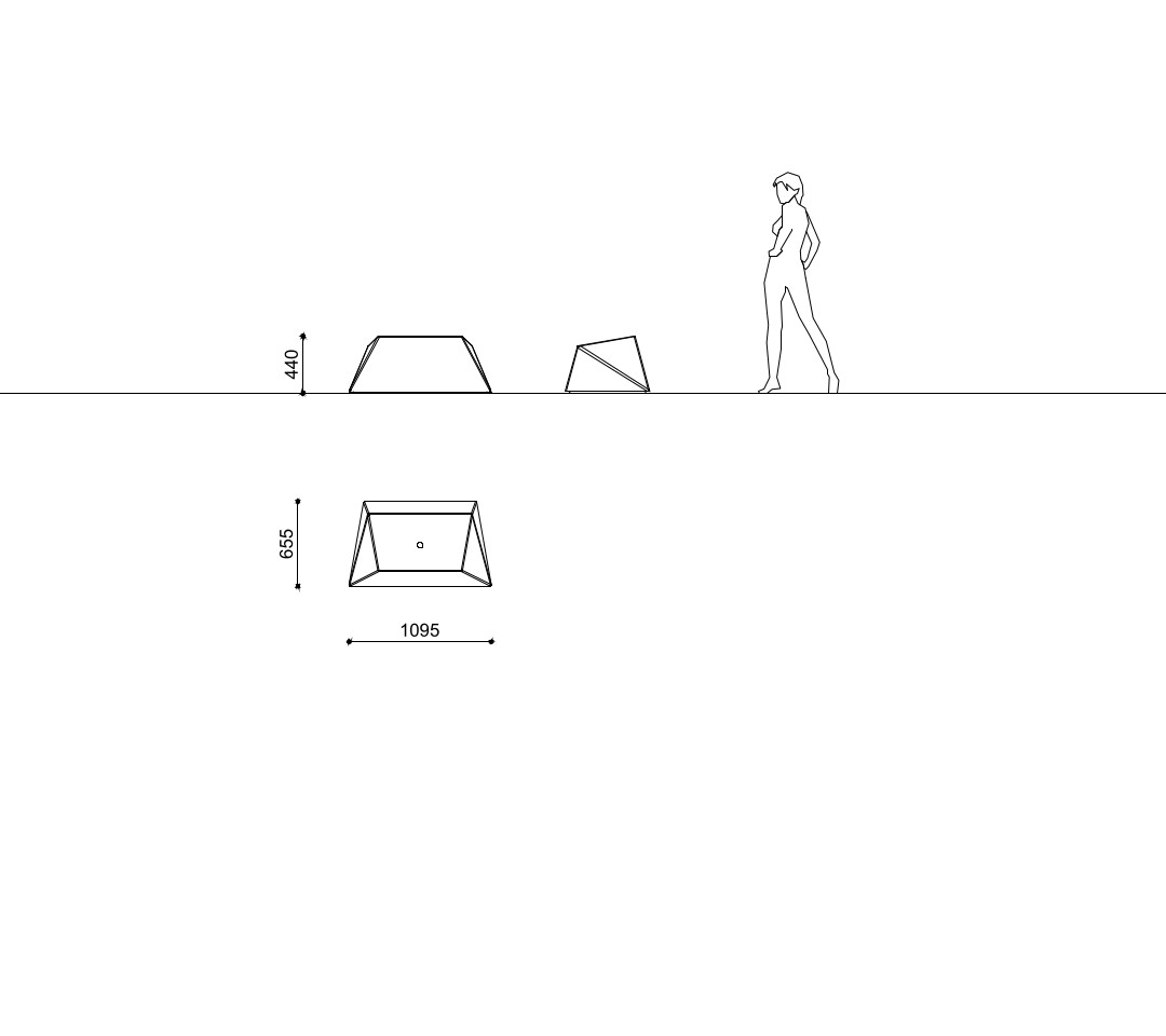 Asiento modular DIORITE