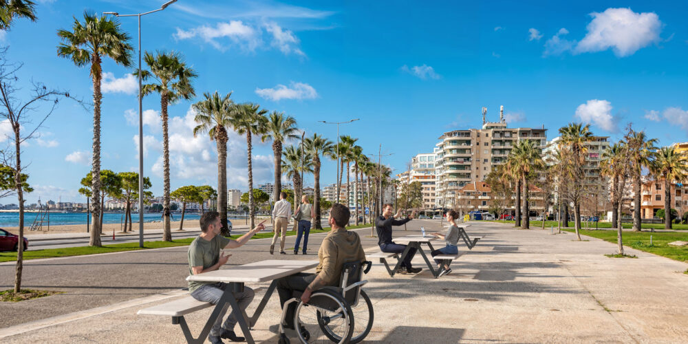 Mesa con asiento AIR B