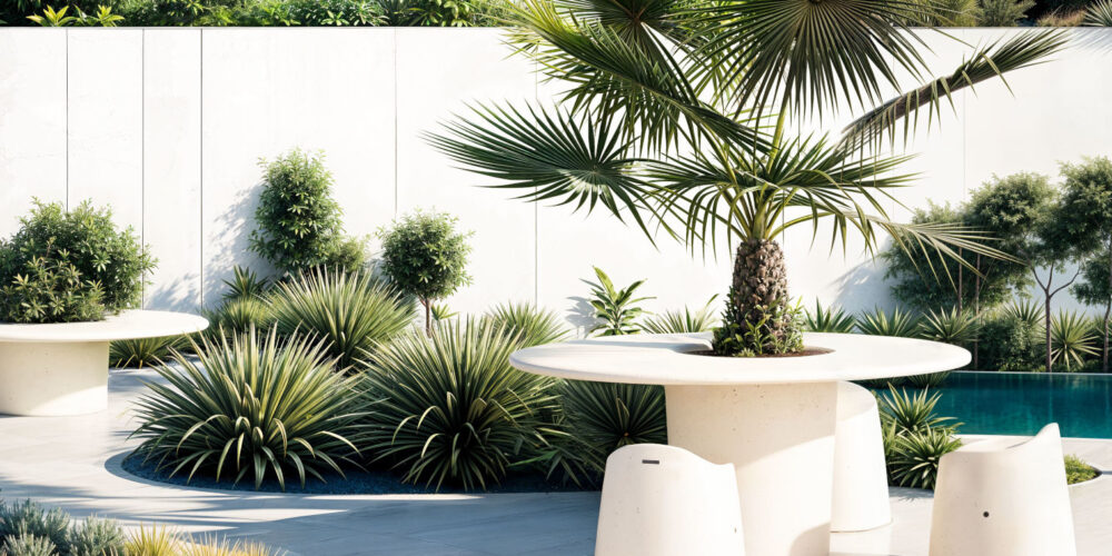 Mesa y jardinera SMOOT