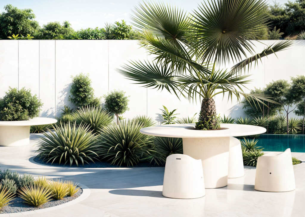 Mesa y jardinera SMOOT