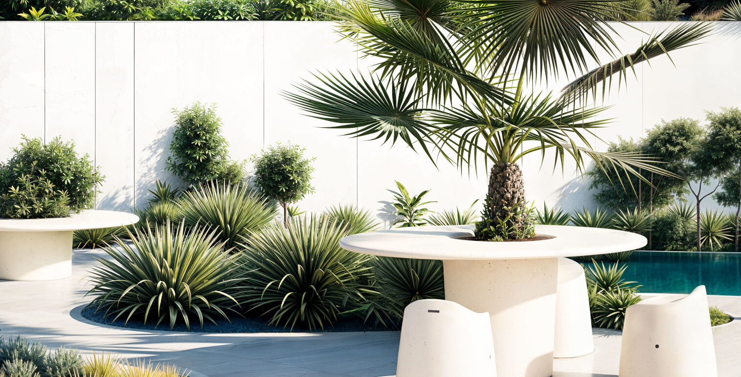 Mesa y jardinera SMOOT