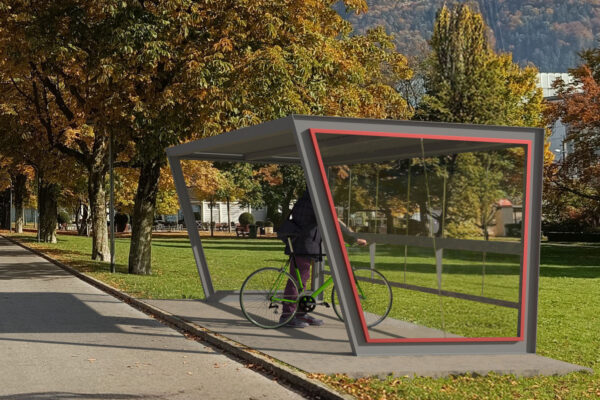 Marquesina GATEWAY en un parque