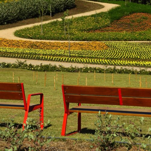 Parque exterior, Banco Bailo, Disset Urban