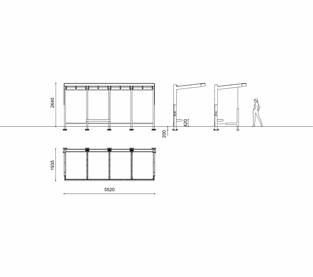Marquesina ATLAS Disset Urban