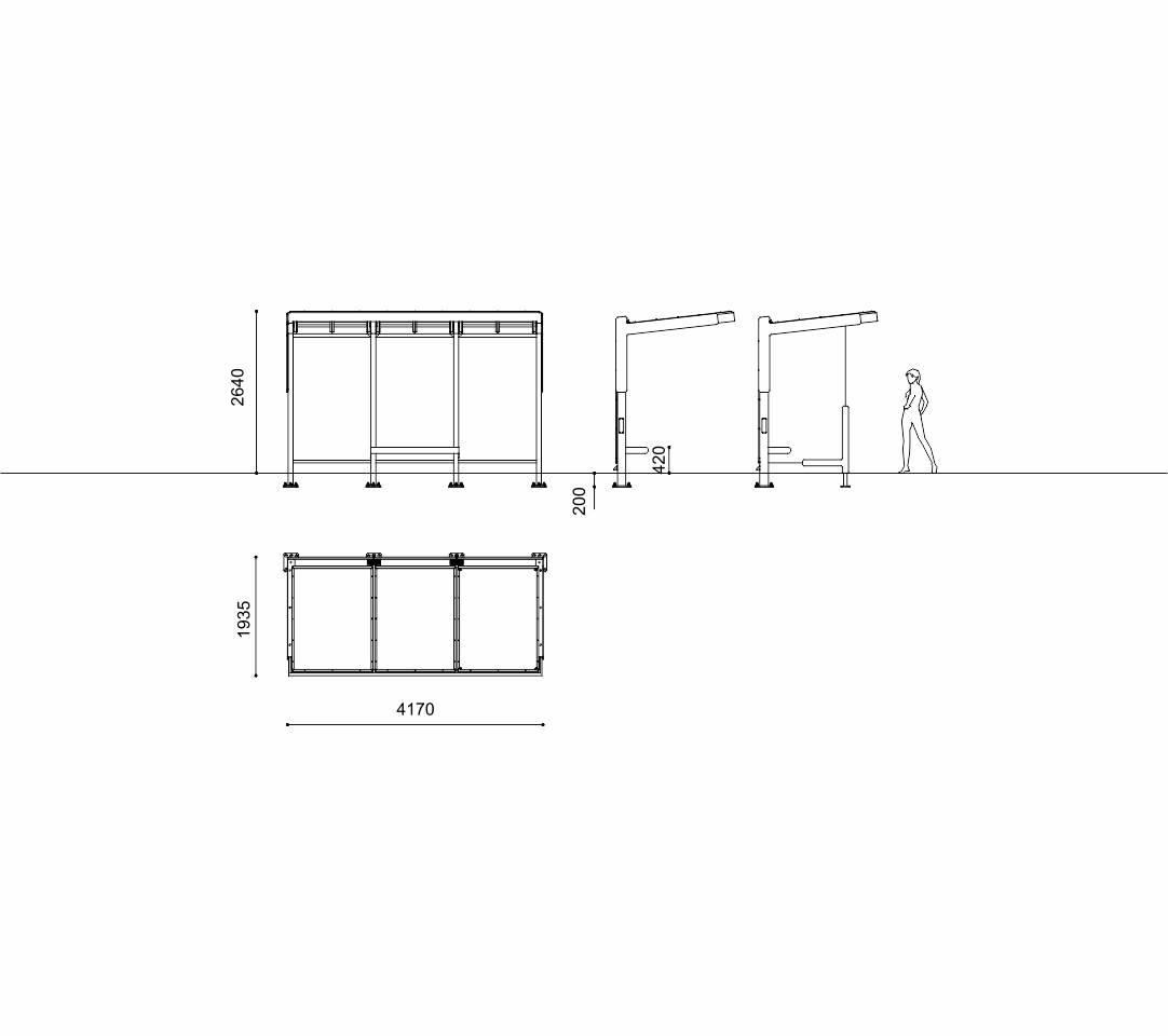 Marquesina ATLAS Disset Urban