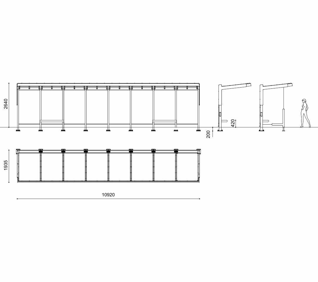 Marquesina ATLAS Disset Urban